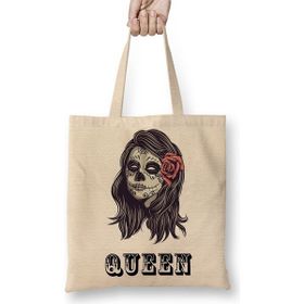 Baskı Dükkanı King Queen Bez Çanta