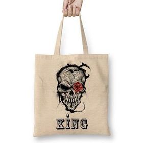 Baskı Dükkanı King Queen Bez Çanta