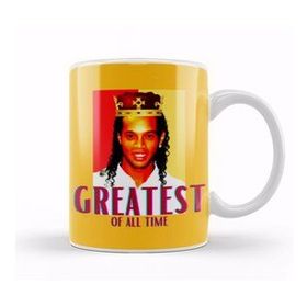 Baskı Dükkanı King Ronaldinho Greatest Of All Time Kupa