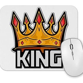 Baskı Dükkanı King Taç Mouse Pad