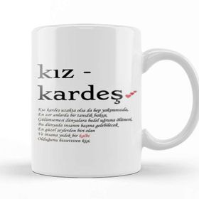Baskı Dükkanı Kişi Sevdiği ile Beraberdir Yazılı Kupa