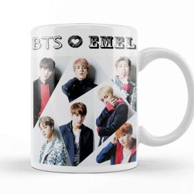 Baskı Dükkanı Kişiye Özel Bangtan Boys Bts Kupa