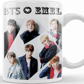 Baskı Dükkanı Kişiye Özel Bangtan Boys Bts Kupa
