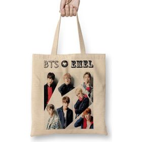 Baskı Dükkanı Kişiye Özel Bts 03 Bez Çanta