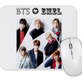 Baskı Dükkanı Kişiye Özel Bts 03 Mouse Pad