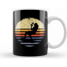 Baskı Dükkanı Kite Surfing Vinage Kupa