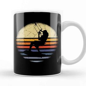 Baskı Dükkanı Kite Surfing Vinage Kupa