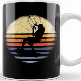 Baskı Dükkanı Kite Surfing Vinage Kupa