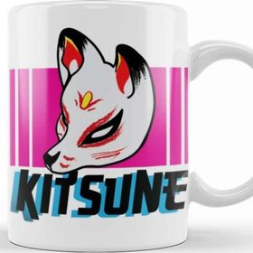 Baskı Dükkanı Kitsune Anime Illustration Kupa