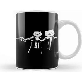Baskı Dükkanı Kitty Pulp Fiction Kupa