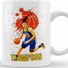 Baskı Dükkanı Klay Thompson Vintage Art Legend Basketball Gift Vintage Retro Style Kupa