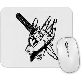 Baskı Dükkanı Knife in the Hand Mouse Pad
