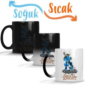 Baskı Dükkanı Knights Shovel Knight Sihirli Porselen Kupa