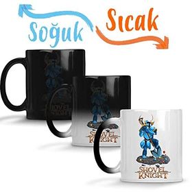 Baskı Dükkanı Knights Shovel Knight Sihirli Porselen Kupa