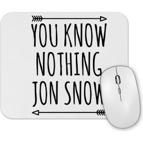 Baskı Dükkanı Know Nothing Mouse Pad