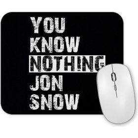 Baskı Dükkanı Know Nothing Mouse Pad