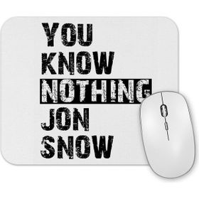 Baskı Dükkanı Know Nothing Mouse Pad