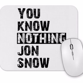 Baskı Dükkanı Know Nothing Mouse Pad