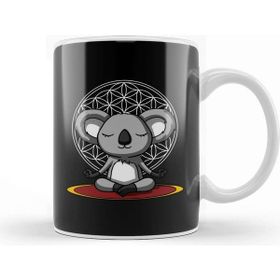 Baskı Dükkanı Koala Bear Meditation Koala Yoga Kupa