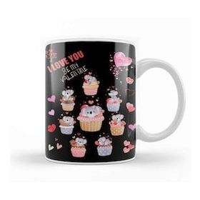 Baskı Dükkanı Koala Bears I Love You Valentine Valentines Day Aşk Kupa