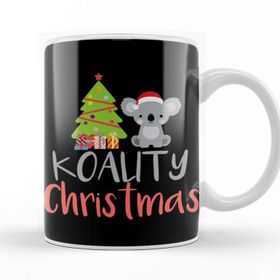 Baskı Dükkanı Koala Christmas Gift Kupa