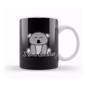 Baskı Dükkanı Koala I Love Koalas Kupa