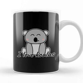 Baskı Dükkanı Koala I Love Koalas Kupa