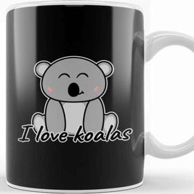 Baskı Dükkanı Koala I Love Koalas Kupa
