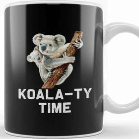 Baskı Dükkanı Koala Ty Time Cute and Funny Koala Pun Kupa