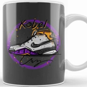 Baskı Dükkanı Kobe 1 Protro Final Seconds Sneaker Fans Art Kupa