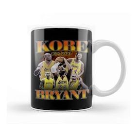 Baskı Dükkanı Kobe Bryant Bootleg Kupa