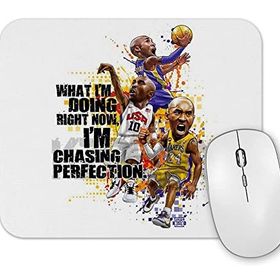 Baskı Dükkanı Kobe Bryant Honors Perfection Mouse Pad