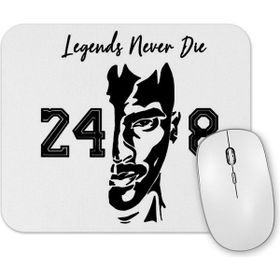 Baskı Dükkanı Kobe Bryant Legend Never Die Mouse Pad
