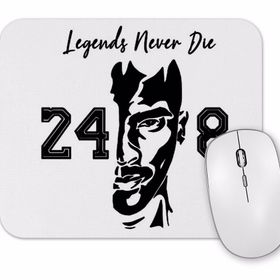 Baskı Dükkanı Kobe Bryant Legend Never Die Mouse Pad