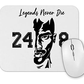Baskı Dükkanı Kobe Bryant Legend Never Die Mouse Pad