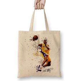 Baskı Dükkanı Kobe Bryant Signature 01 Bez Çanta