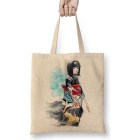 Baskı Dükkanı Kokeshi 01 Bez Çanta