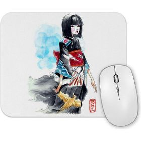 Baskı Dükkanı Kokeshi Mouse Pad