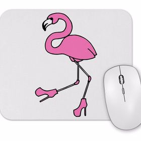 Baskı Dükkanı Komik Flamingo Mouse Pad