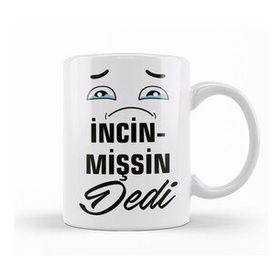 Baskı Dükkanı Komik Söz Incinmişsin Dedi Kupa