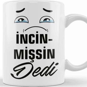 Baskı Dükkanı Komik Söz Incinmişsin Dedi Kupa