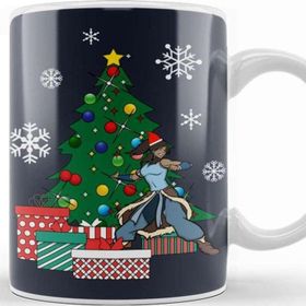 Baskı Dükkanı Korra Around The Christmas Tree Avatar Kupa