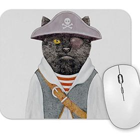 Baskı Dükkanı Korsan Kedi Cats Mouse Pad