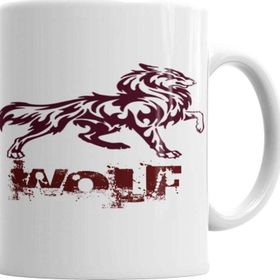 Baskı Dükkanı Kp Wolf Sihirli Porselen Kupa