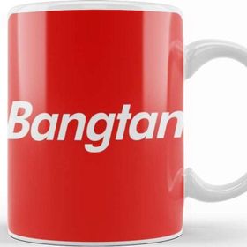 Baskı Dükkanı Kpop Bangtang Box Logo Kupa