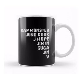 Baskı Dükkanı Kpop Bts Bangtan Boys Members Names Kupa