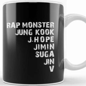 Baskı Dükkanı Kpop Bts Bangtan Boys Members Names Kupa