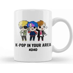 Baskı Dükkanı Kpop Exo Porselen Kupa