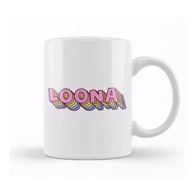 Baskı Dükkanı Kpop Girlgroup Loona Orbit Fandom Logo 01 Kupa