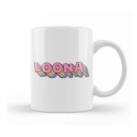 Baskı Dükkanı Kpop Girlgroup Loona Orbit Fandom Logo 01 Kupa